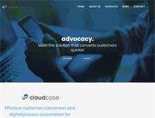 Tablet Screenshot of cloudcase.net